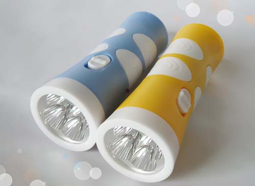 Hot Sale Mini Colorful Rechargeable LED Flashlight