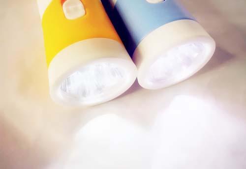 Hot Sale Mini Colorful Rechargeable LED Flashlight