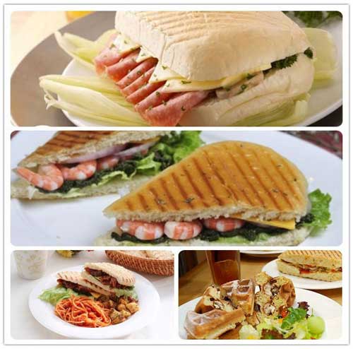 detachable sandwich maker grill waffle Non-stick coating